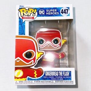 New in box - Gingerbread The Flash DC Pop! Super Heroes Holiday Funko 447